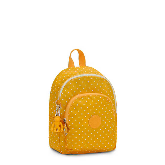 Kipling Curtis Compact Printed Convertible Ryggsäck Gula | SE 1670KO